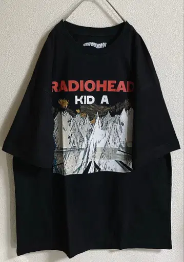 RADIOHEAD 라디오 헤드 T셔츠 KID A