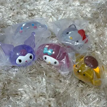 산리오 패션 반지 오로라 컬렉션 클리어 컴플리트