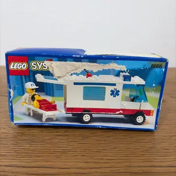 LEGO 6666 System 구급차 미개봉 새상품