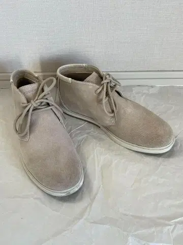 ROCKPORT 처카 부츠 베이지 스웨이드