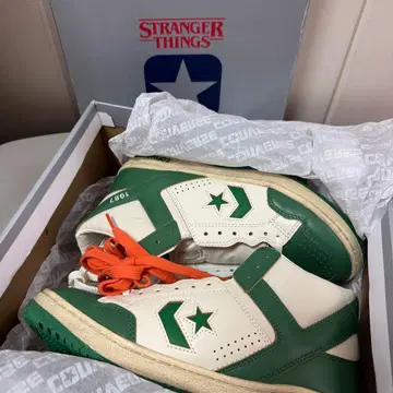 CONVERSE 컨버스 기묘한 이야기 웨폰 HI 25.5cm