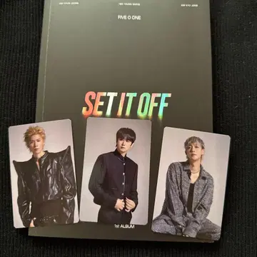 미개봉 FIVE O ONE 1st ALBUM SET IT OFF