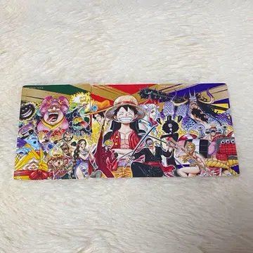ONE PIECE 나츠코미 2022 특제 더블 스티커 3종 컴프