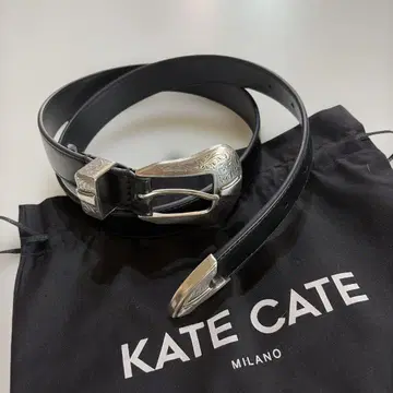 라빠르망 KATE CATE MILANO 웨스턴 벨트 블랙