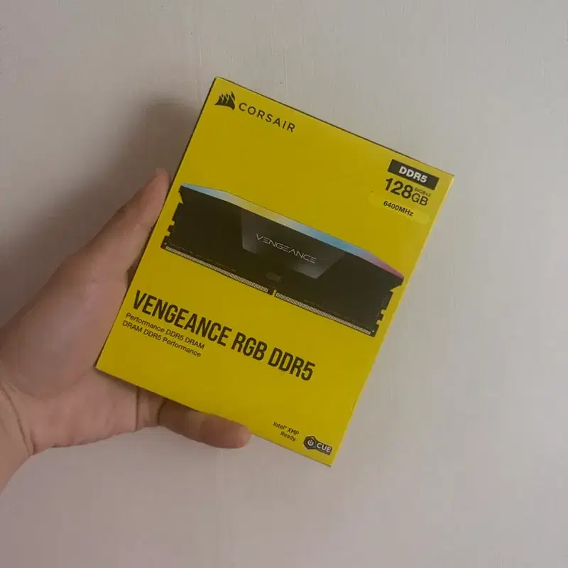 커세어 RGB DDR5 램 128GB (64GB 2) 6400Mhz