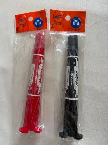 하이 마키 마우스 Disneybeams 콜라보 블랙 빨간색 2개 세트