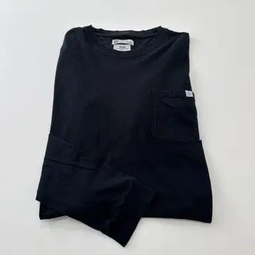 비즈빔 포켓 롱t셔츠