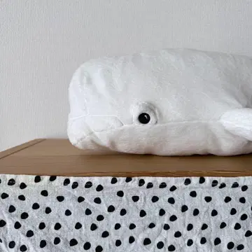 ikea 봉제 인형 화이트 고래 돌고래 TANDVAL