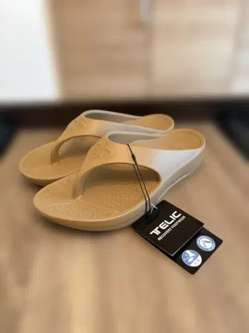 TELIC FLIP FLOP CAMEL 26.5-27cm
