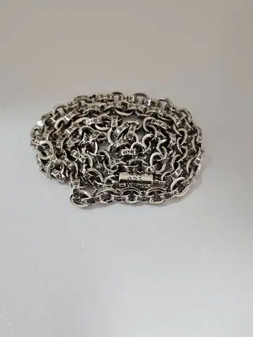 925 페이퍼 체인 50cm
