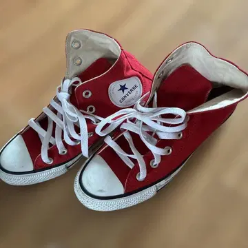 SALE CONVERSE NEXTAR 하이컷 스니커즈 레드