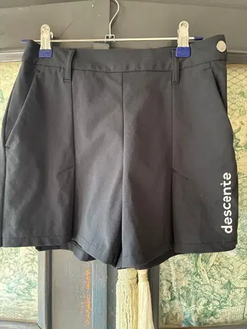 DESCENTE 골프 숏팬츠 블랙