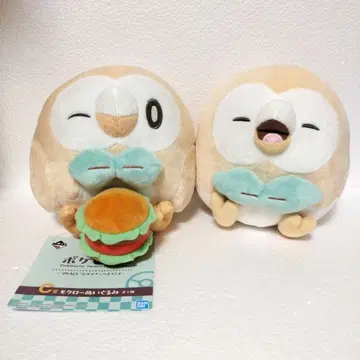 제일복권 모쿠로 봉제 인형