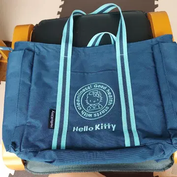 헬로키티 토트백 네이비