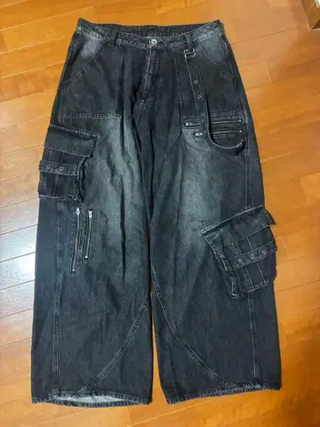 카고 데님 팬츠