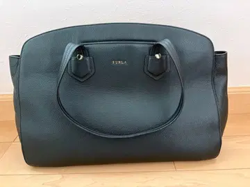 FURLA 핸드백 블랙 가죽