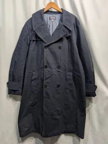 [ size:3/L ] 블루블루 더블 브레스트 트렌치코트 벨트 포함