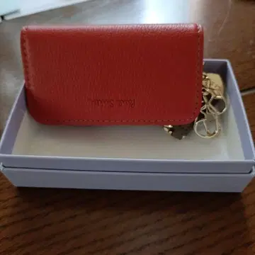 Paul Smith 키케이스 레드 가죽