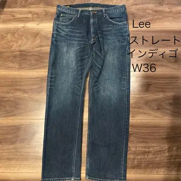 Lee Riders 스트레이트 데님 인디고 W36