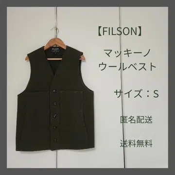[ FILSON ] 매키노 울 베스트 S 사이즈