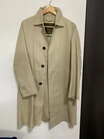 매킨토시 고무 코트 덩켈드 베이지