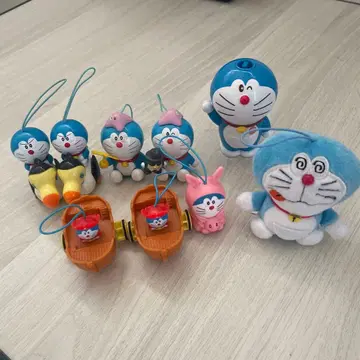 도라에몽 피규어 묶음 판매 헤이세이 레트로 당시 물품
