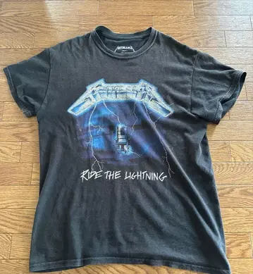 Metallica Ride The Lightning 티셔츠