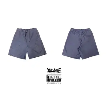XRAGE HUNTER x HUNTER 콜라보 컬렉션 키루아 하프 팬츠