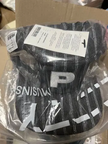 pointless Journey stripe L 사이즈 필박스