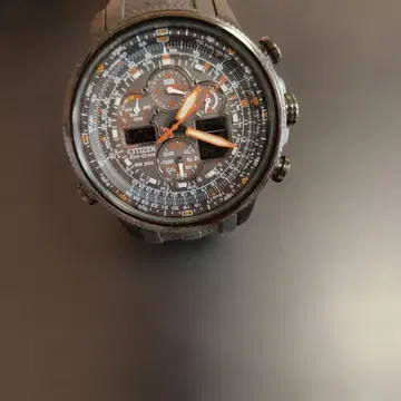 CITIZEN eco-drive NAVIHAWK 남성용 손목시계