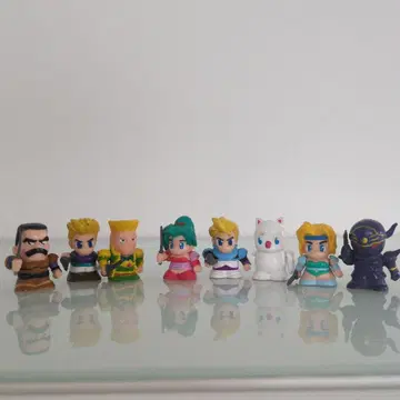 파이널 판타지 6 PVC 인형 8개 세트