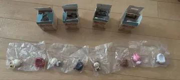 Labubu The Monsters 헤어살롱 시리즈 빈 4종 세트