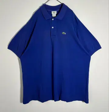 LACOSTE 라코스테 프랑스제 자수 로고 사슴 반팔 피케 셔츠