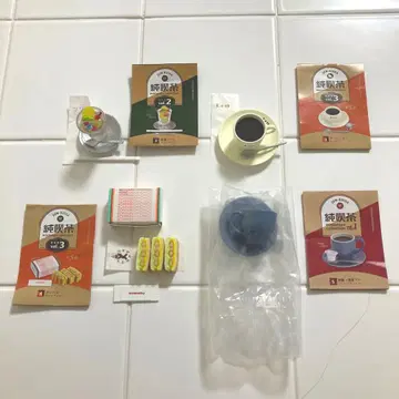 순수 다방 미니어처 컬렉션 4종 묶음 판매