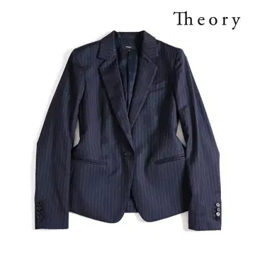310t*새상품급 띠어리 Theory 울 스트라이프 테일러드 자켓