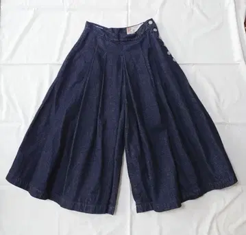 EVISU ONNA A EVISYA TAILOR 데님 가우초 팬츠