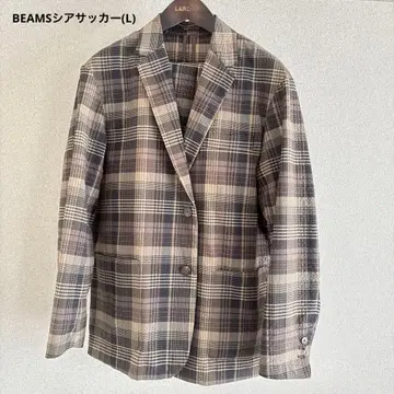 BEAMS LIGHTS 시어서커 셋업 L