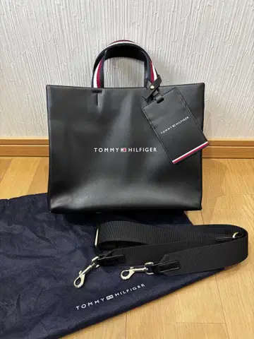 TOMMY HILFIGER 토트백 블랙
