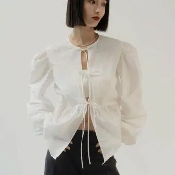 Knuth Marf 2way 리본 레이디 블라우스
