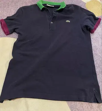 LACOSTE 라코스테 반팔 피케 셔츠 일본제 네이비 사이즈 3
