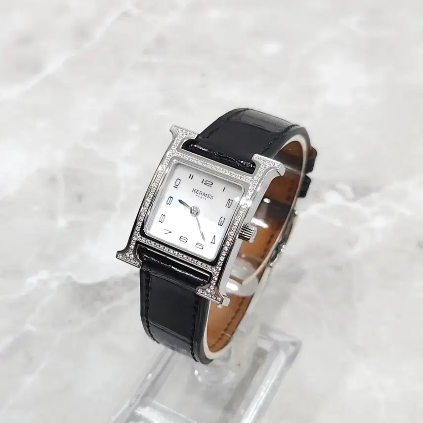 에르메스 다이아 H아워 시계 스몰 25mm W047212WW00 사진 2