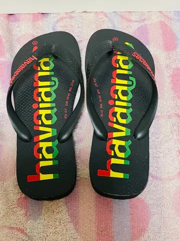 Havaianas 비치 샌들 블랙 24.5