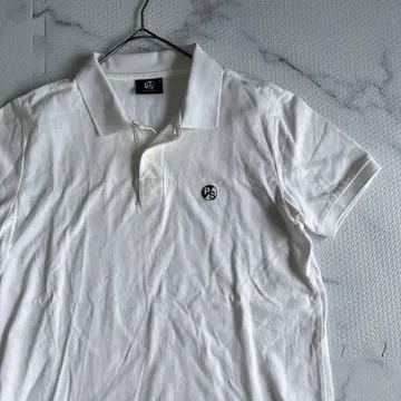 새상품급 폴스미스 화이트 피케 셔츠 M mr983