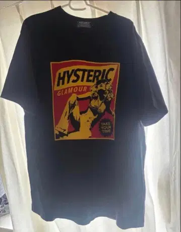 HYSTERIC GLAMOUR T셔츠 블랙 L 가격 인하 협상 !