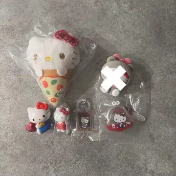 [주말 한정 판매] 키티 가챠가챠 메지루시 액세서리 가챠 마스코트