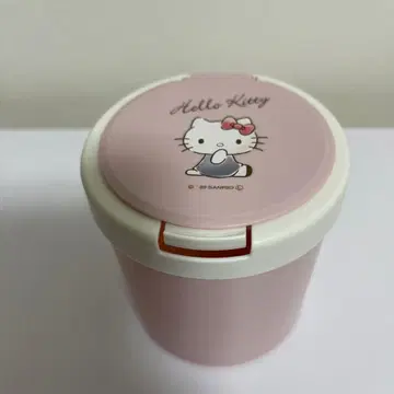 [엄청 귀여움] 산리오 헬로키티 원터치 면봉 케이스 소품함 미사용 새상품