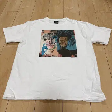 BASQUIAT 바스키아 티셔츠 화이트