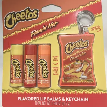 치토스 cheetos 립 케이스 키링 키체인