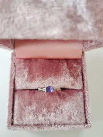 star jewelry 탄자나이트 & 다이아몬드 반지