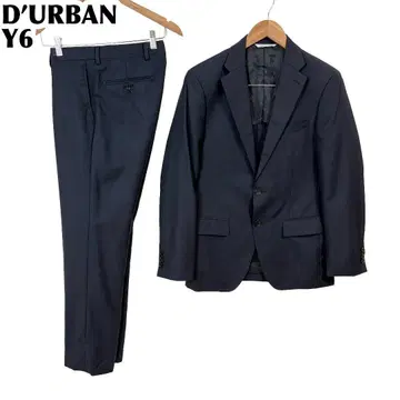 [ 새상품급 ] D'URBAN REDA 수트 셋업 Y6 네이비 무지